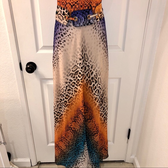 Multi-colored Marciano Gown(NWOT) - Picture 9 of 16